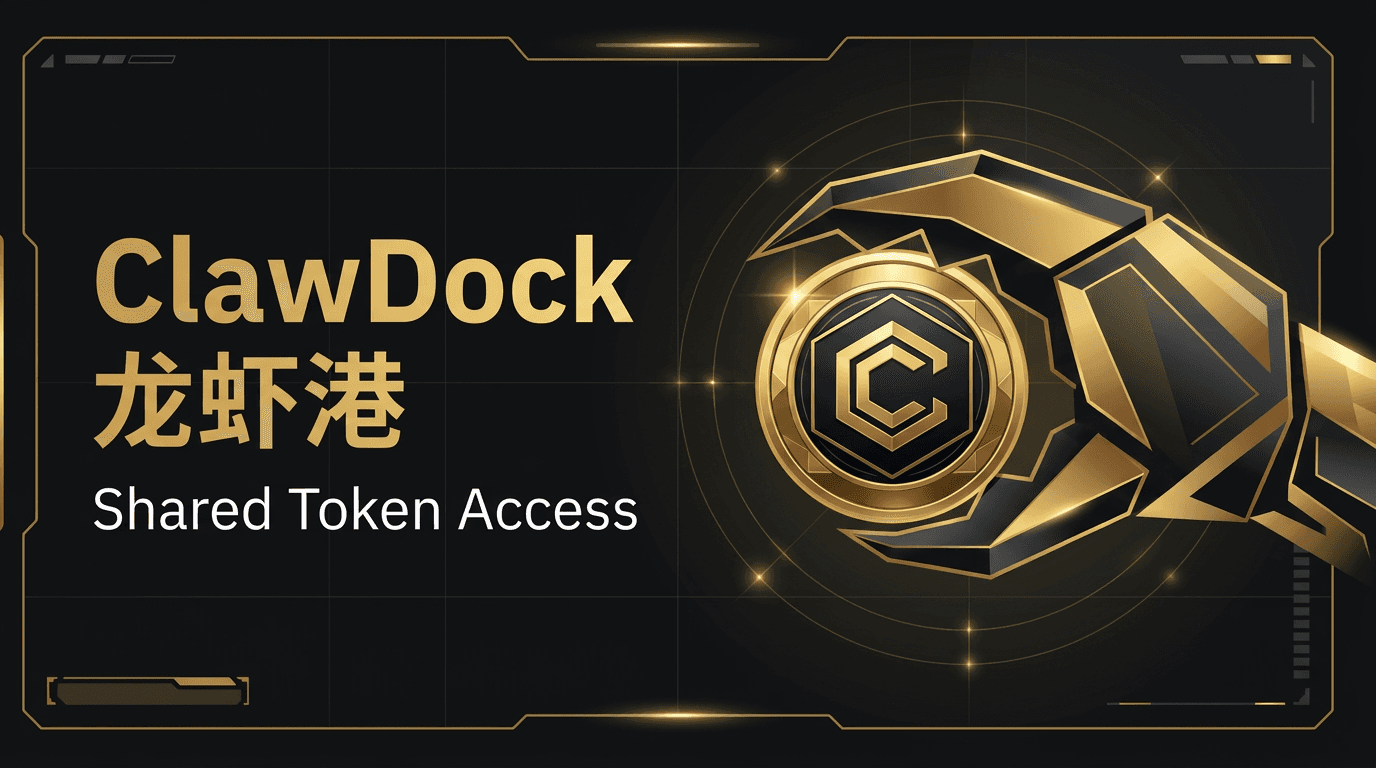 ClawDock brand visual